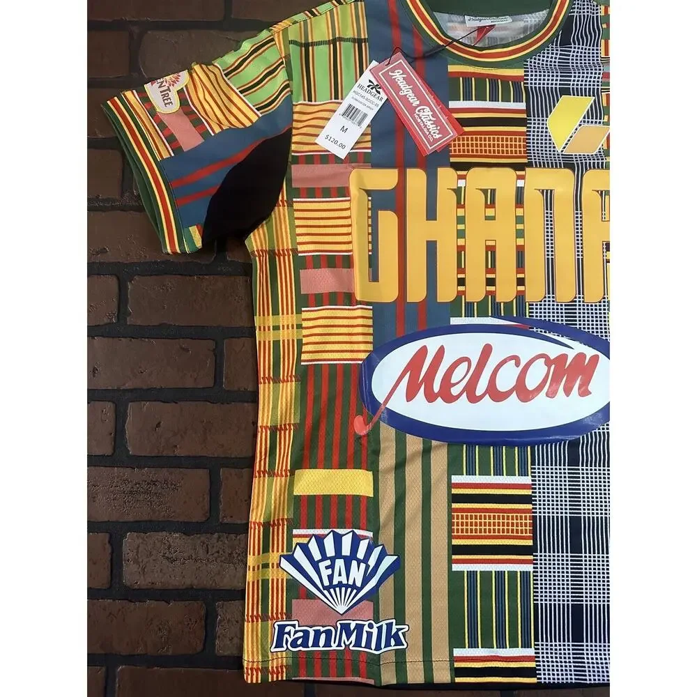 GHANA 1990 World Cup‎ National Team Soccer Jersey~M, L, XL, XXL - Picture 4 of 5